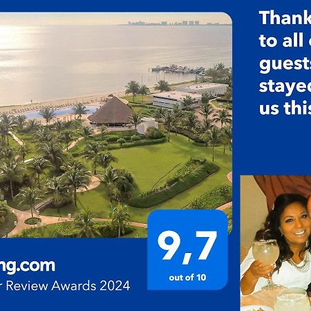 Swim The Caribbean & Work With A View Apartamento Cancún Exterior foto