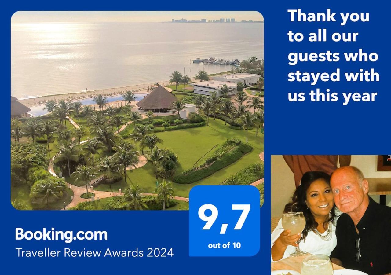 Swim The Caribbean & Work With A View Apartamento Cancún Exterior foto